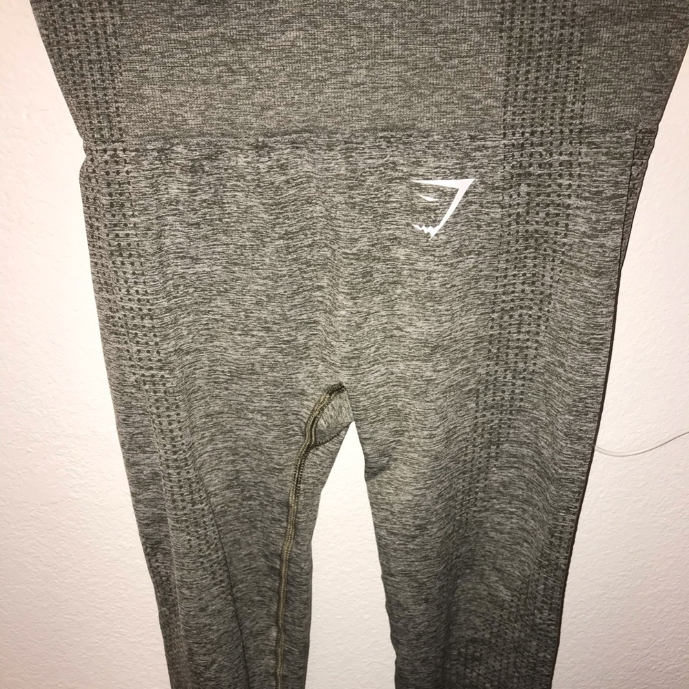 Green gymshark leggings